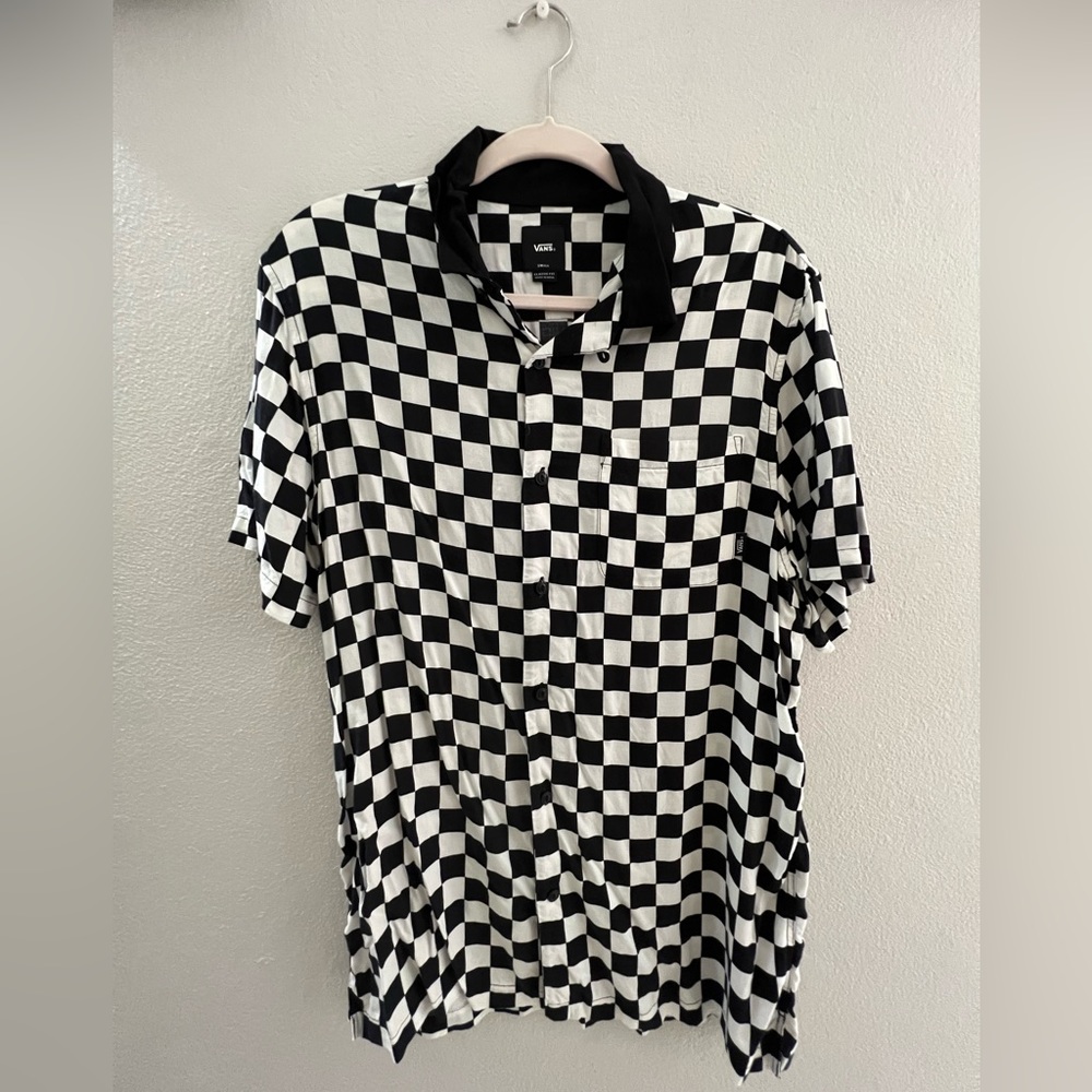 Vans Checkerboard Button Shirt